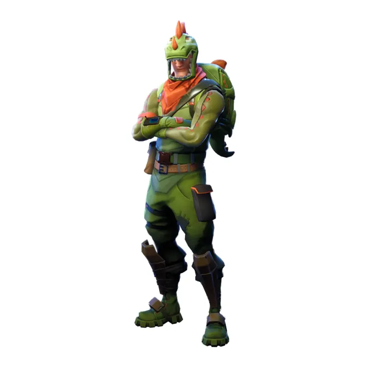 Dinosaur Costume Character in Fortnite