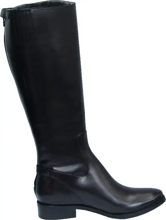 Elegant Black Leather Boots for Fashionable Look