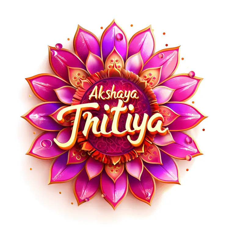 Akshaya Tritiya Floral Design