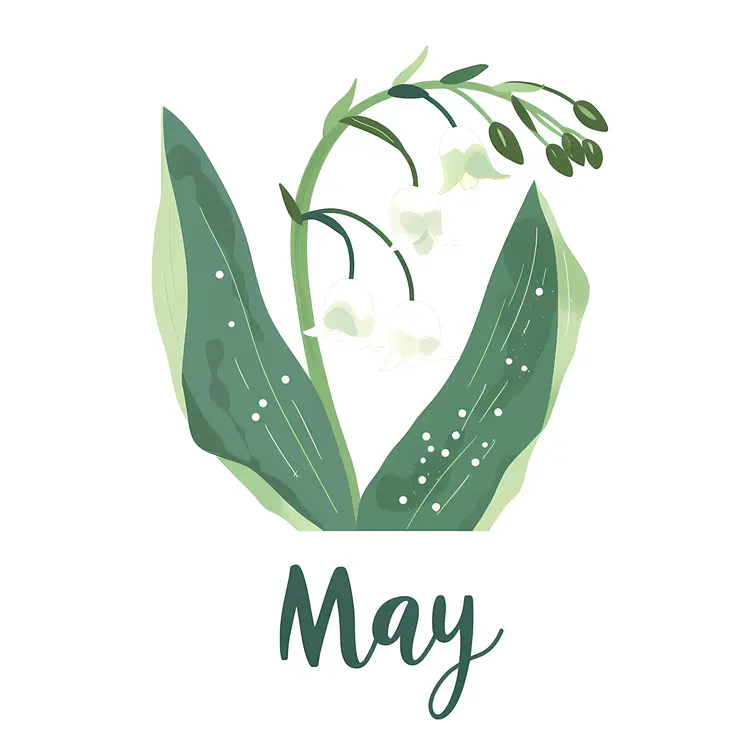 May with Lily of the Valley