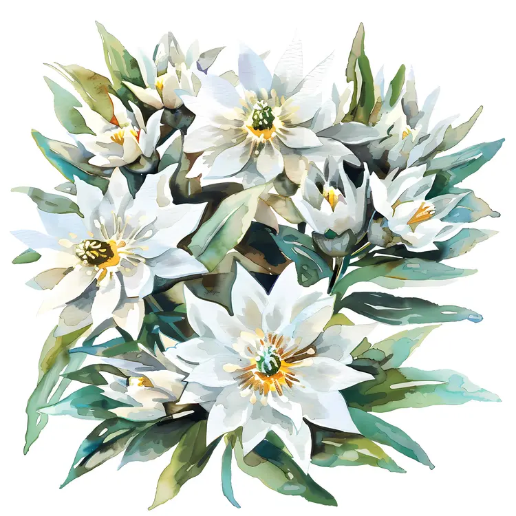 Bouquet of White Flowers