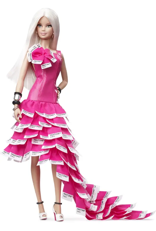 Fashion Barbie in Pink Dress