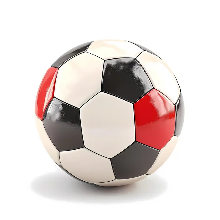 Colorful Soccer Ball