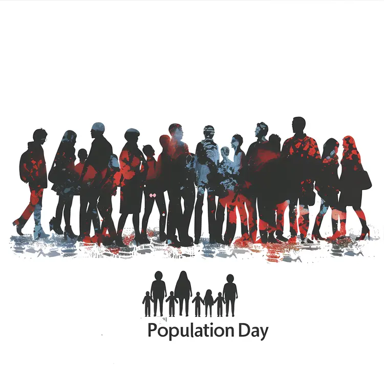 Colorful Population Day Celebration