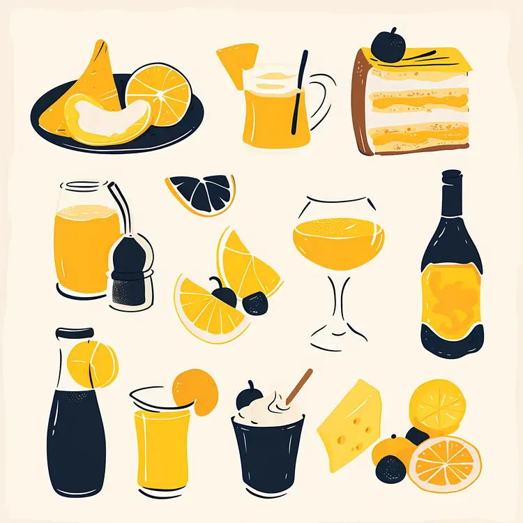 Lemon Delights and Refreshing Drinks