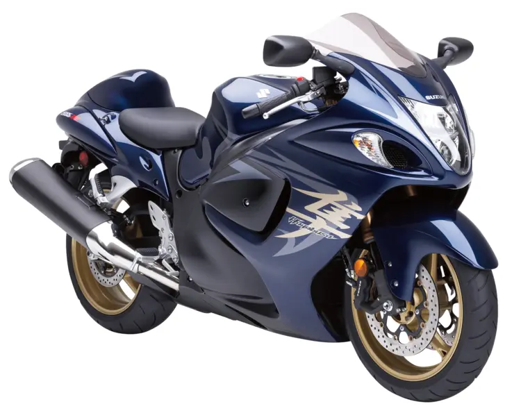 Blue Motorcycle for Speed Enthusiasts