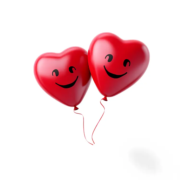 Cute Heart Balloons