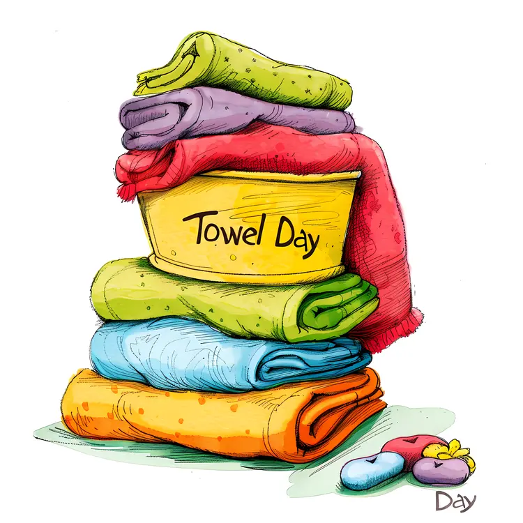 Celebration of Towel Day