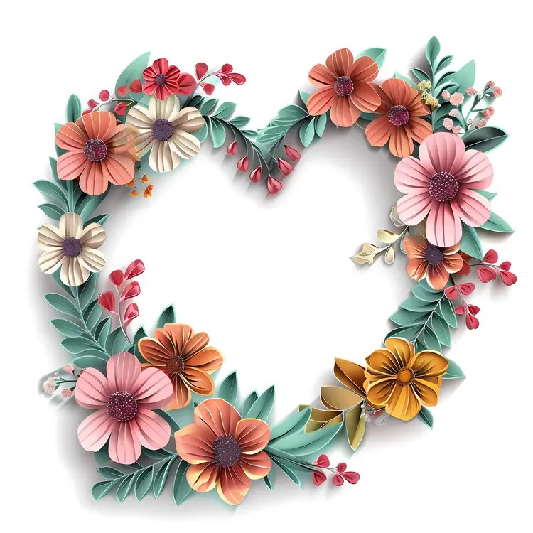 Floral Heart Decoration