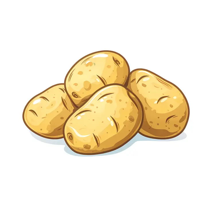 Potatoes Illustration