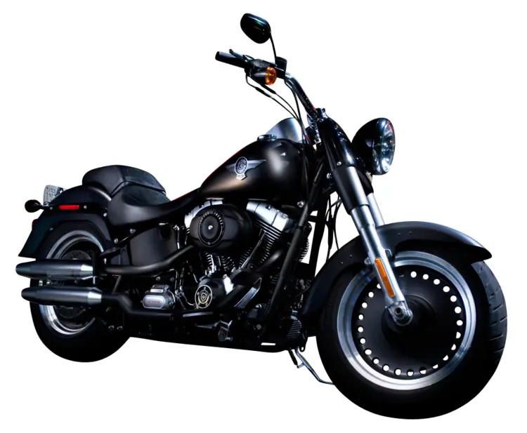 Black Motorcycle for Adventurous Rides