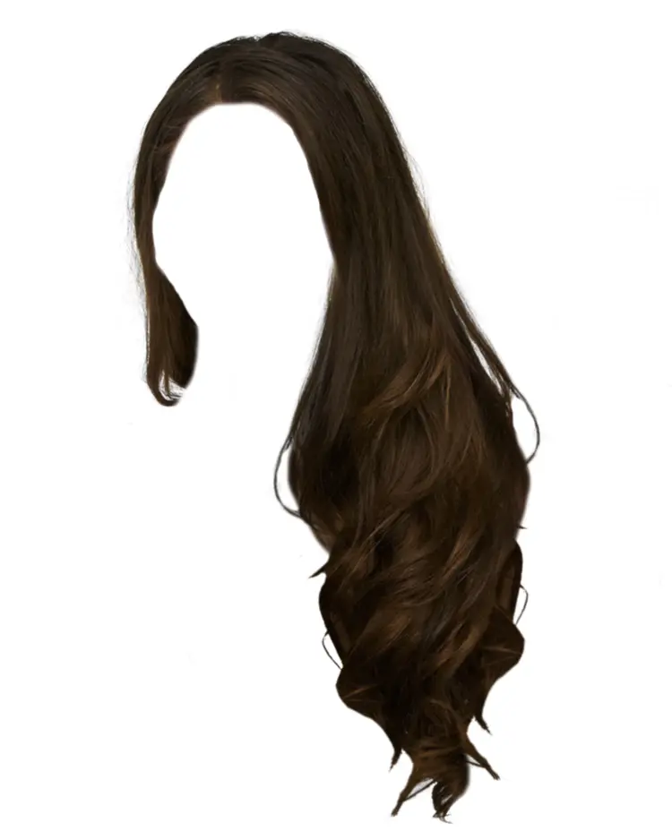 Curly Brown Hair