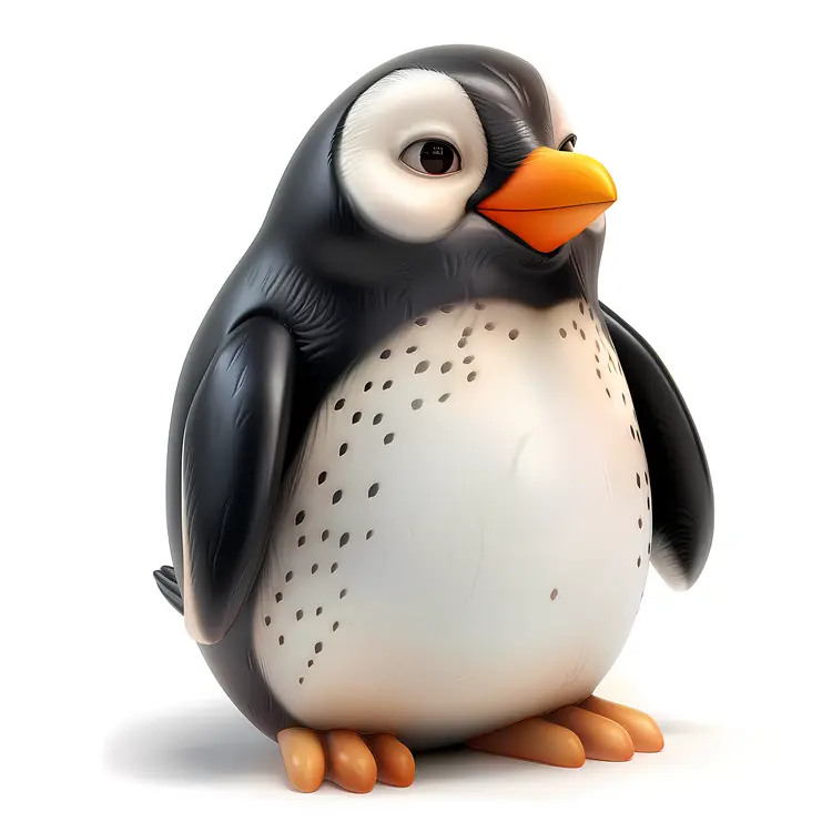 Chubby Toy Penguin