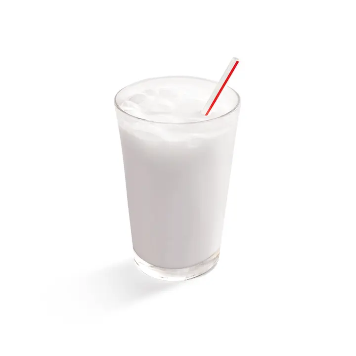 Refreshing Milkshake in a Glass