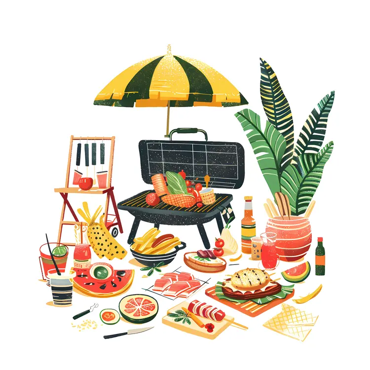 Beach Barbecue Feast
