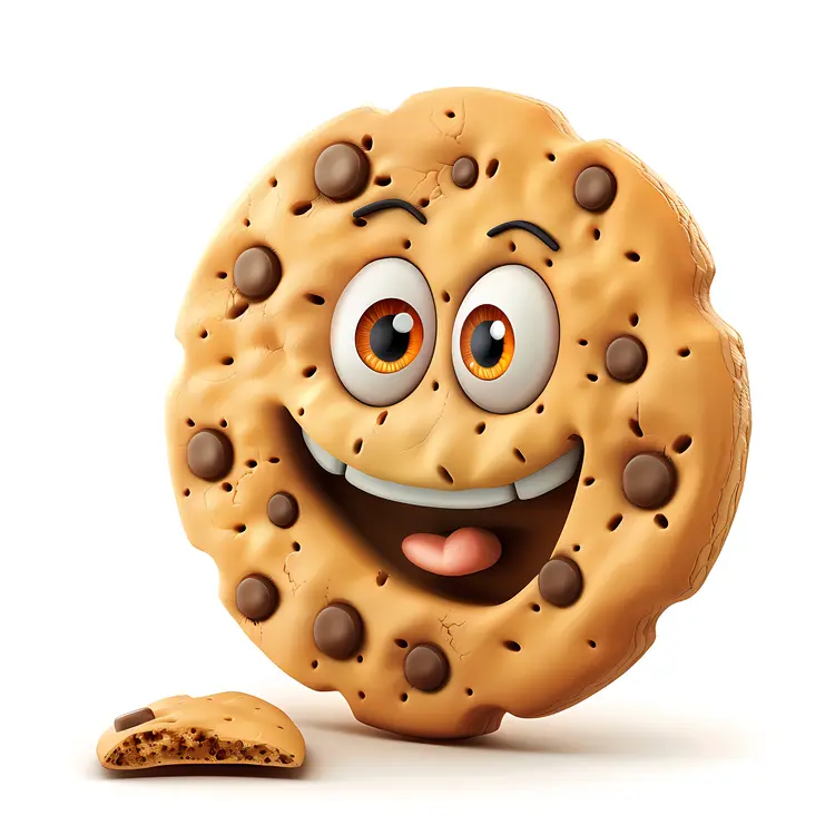 Cute Chocolate Chip Cookie