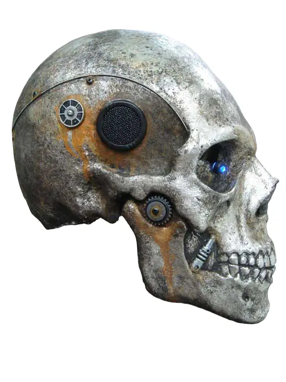 Futuristic Mechanical Skull