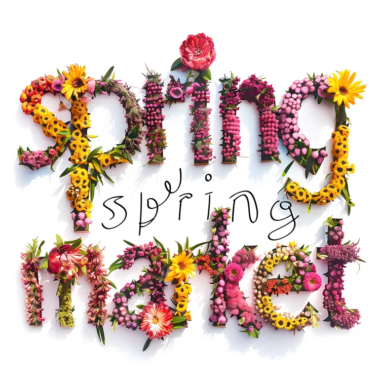 Floral Spring Market Design