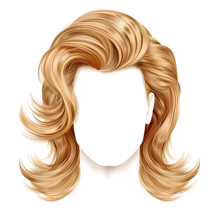 Stylish Blonde Wavy Hair