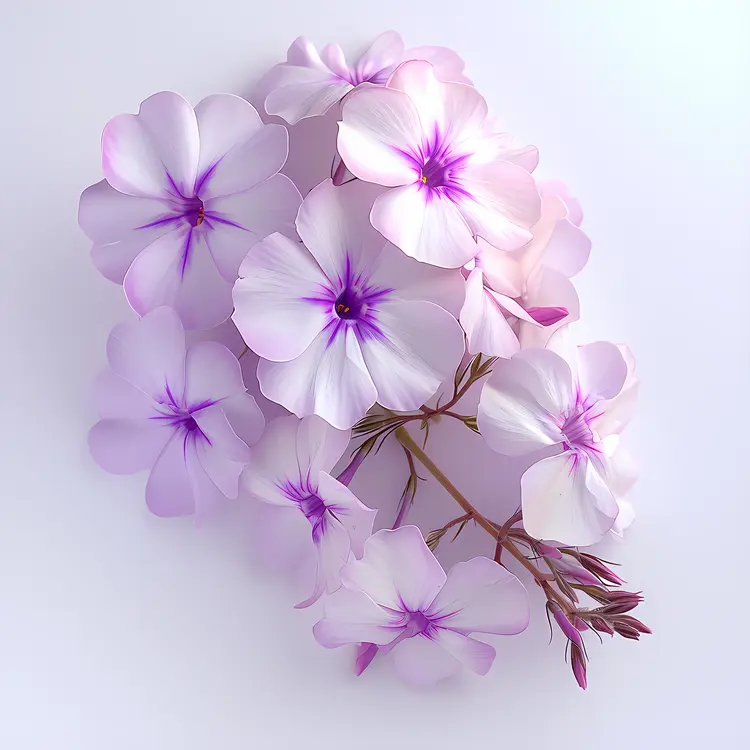 Delicate Purple Flowers in Bloom