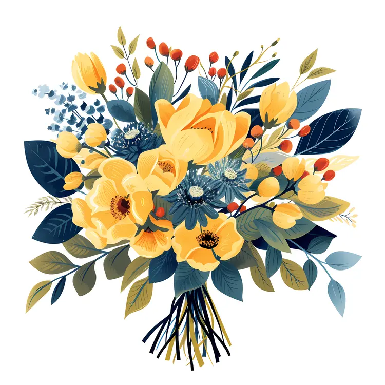 Yellow Flower Bouquet