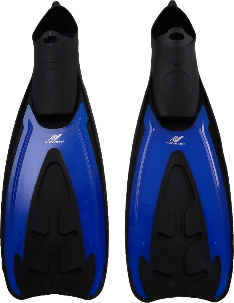 Blue and Black Diving Fins for Snorkeling