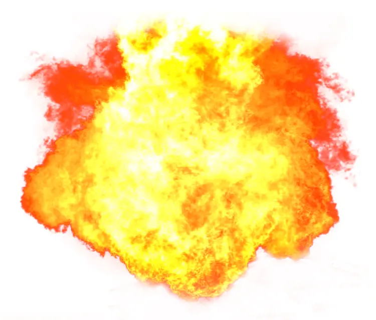 Massive Fire Explosion