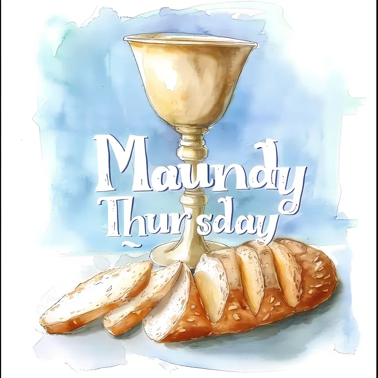 Chalice and Bread for Maundy Thursday