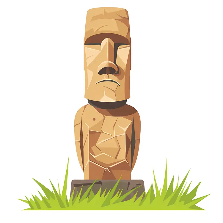 Moai Statue on Easter Island