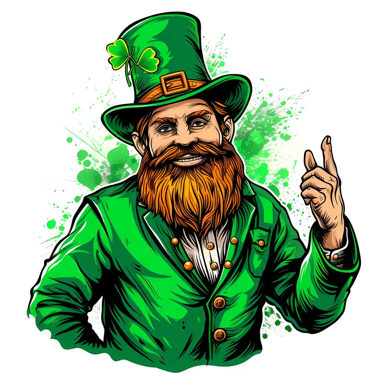 Leprechaun Pointing