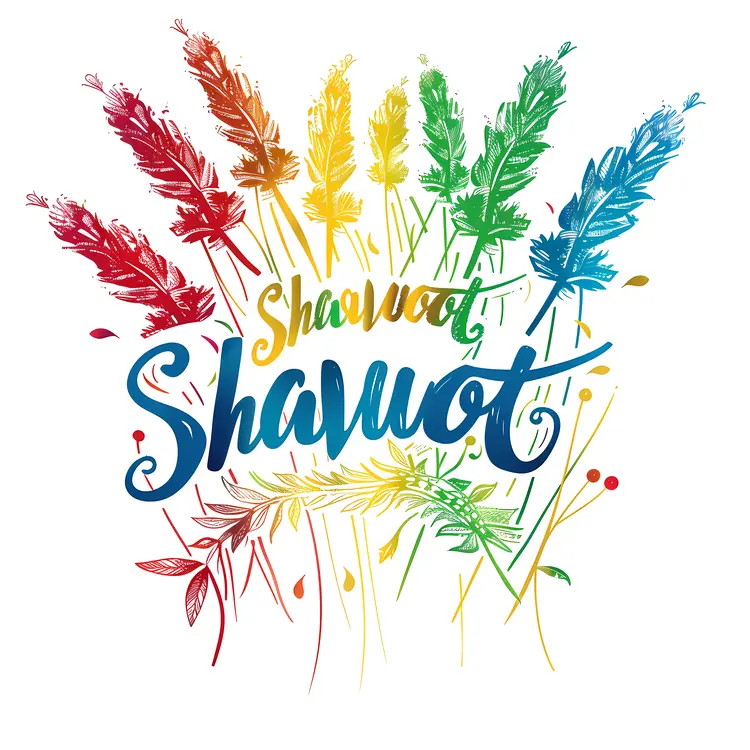 Shavuot with Colorful Wheat