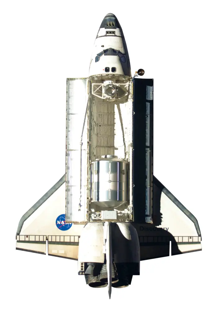 NASA Space Shuttle in Orbit