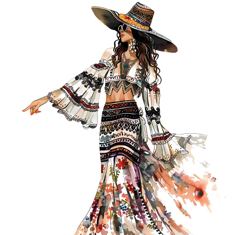 Stylish Boho Dress