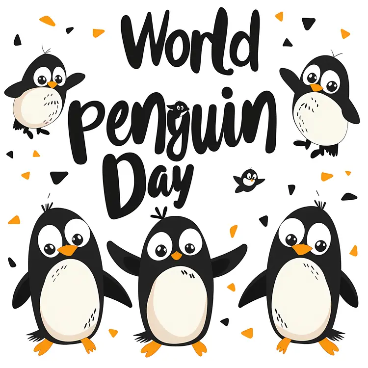 Multiple Penguins for World Penguin Day