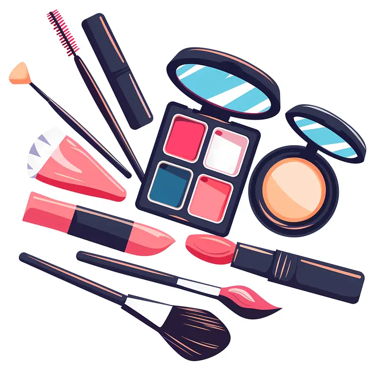 Makeup Kit with Brushes