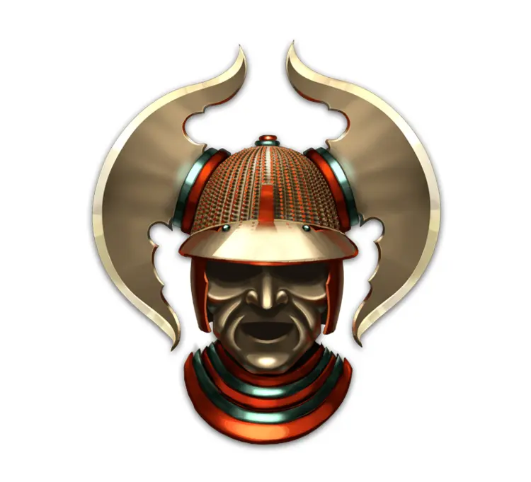 Samurai Helmet with Horns