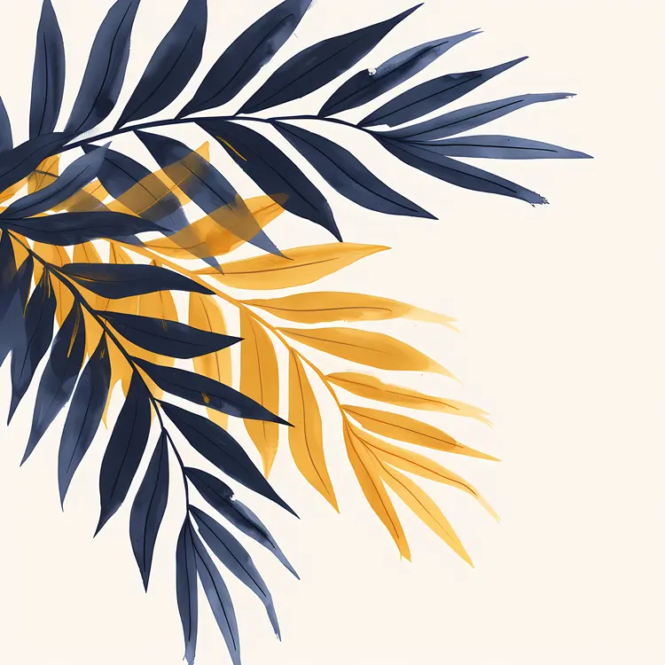 Artistic Leaves Illustration
