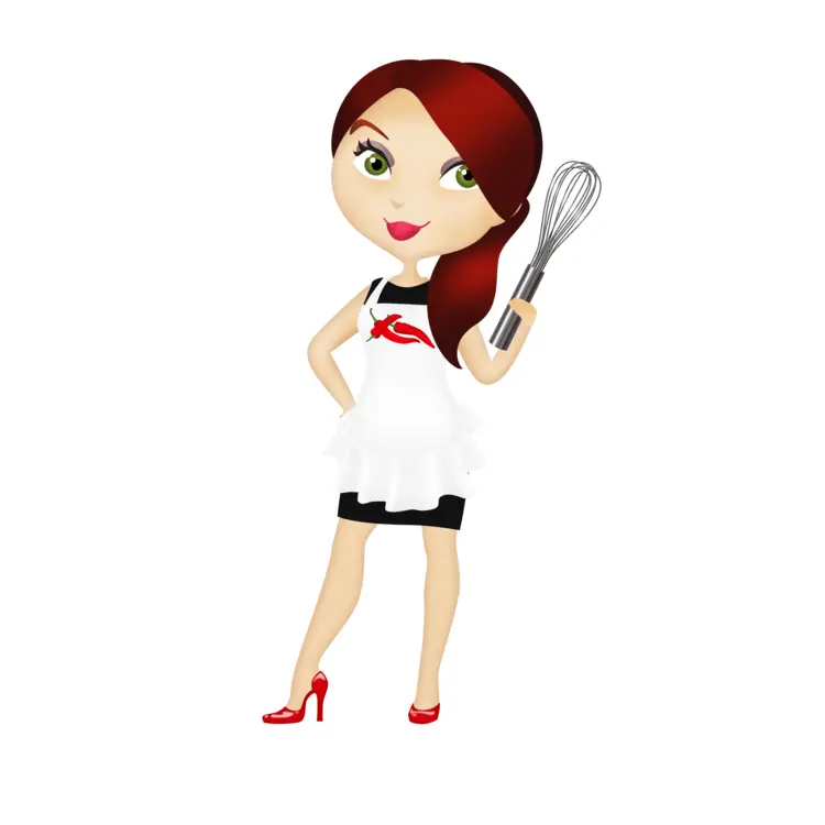 Cartoon Chef with Whisk