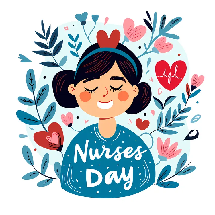 Cute Nurse for Nurses Day