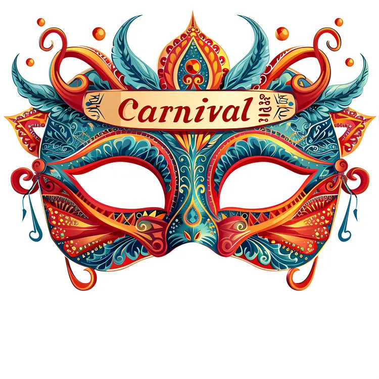 Decorative Mask for Carnival