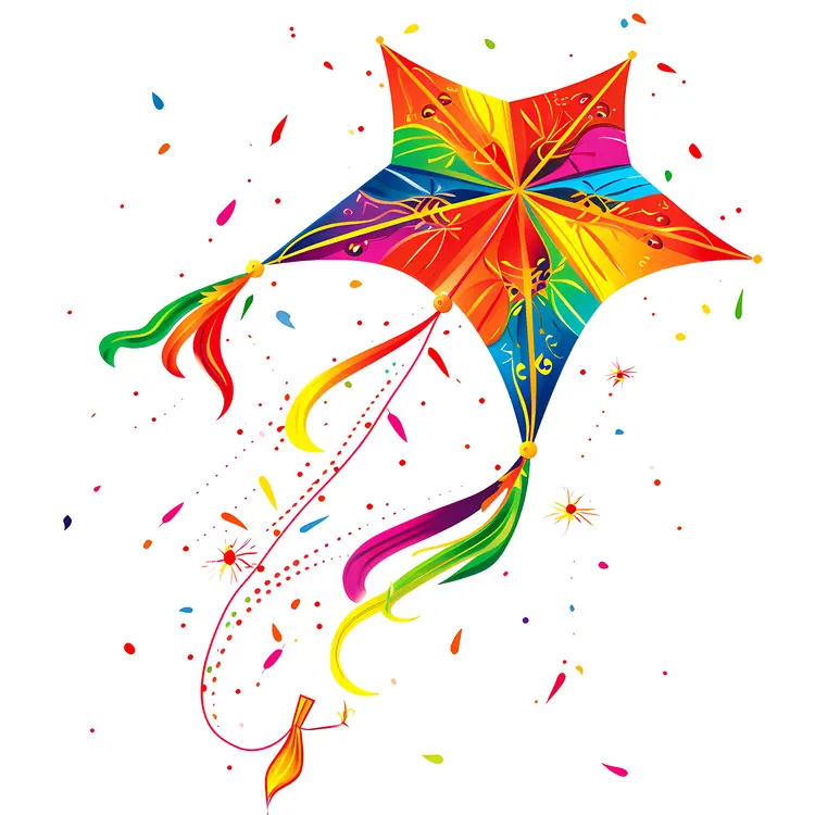 Colorful Kite in the Sky