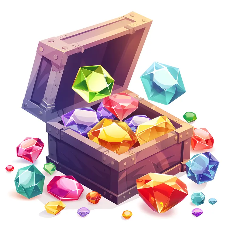 Treasure Chest of Gems