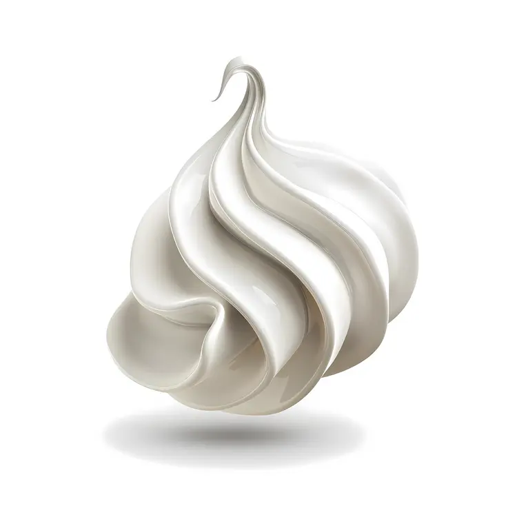 Swirled Whipped Cream
