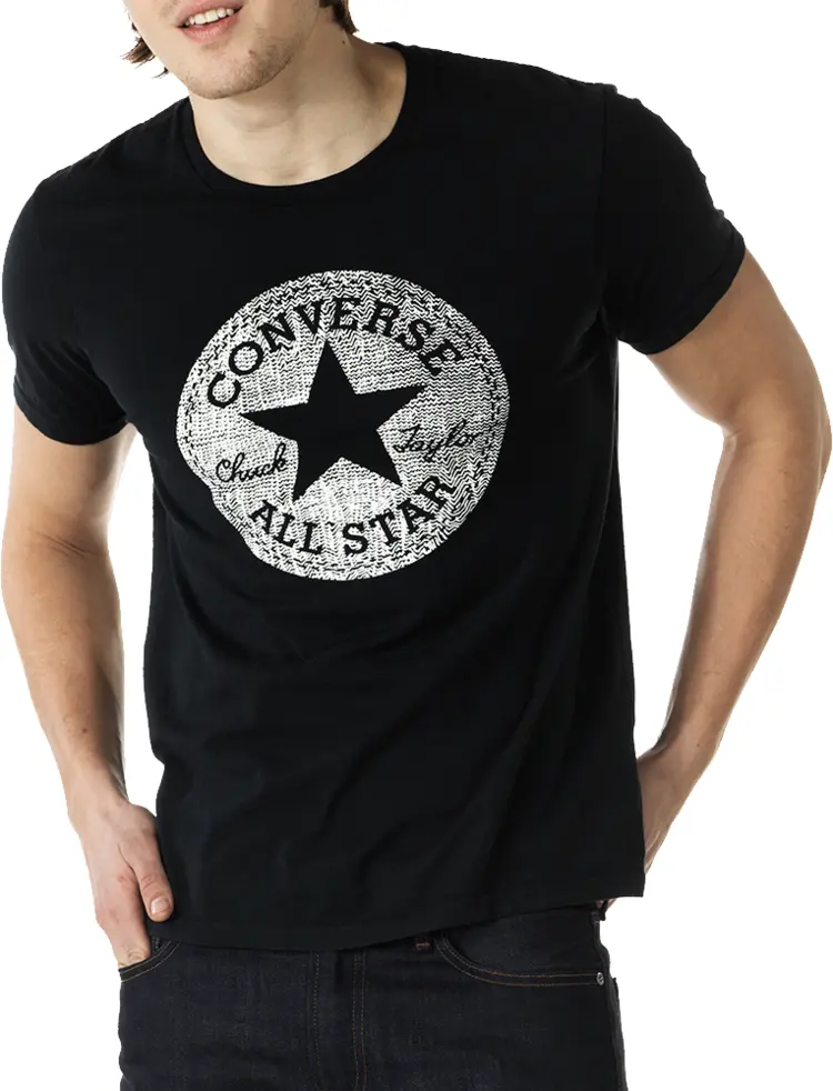 Black Converse All Star T-shirt