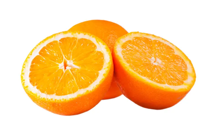 Sliced Orange Fruit