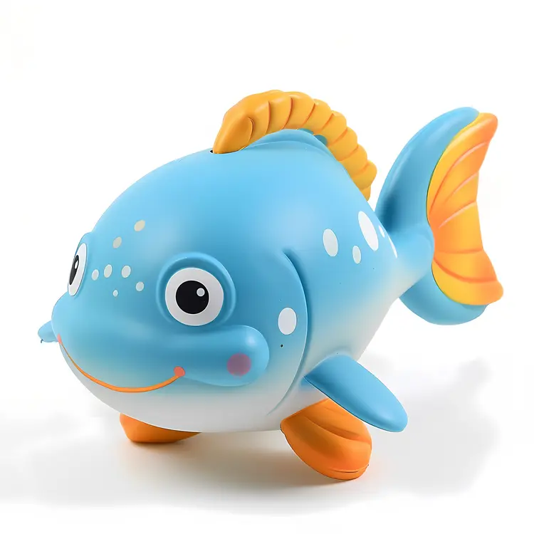Adorable Blue Fish Toy