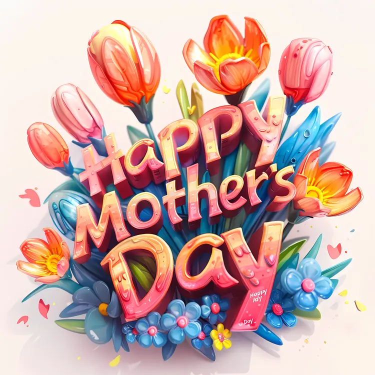 Happy Mother's Day Floral Card