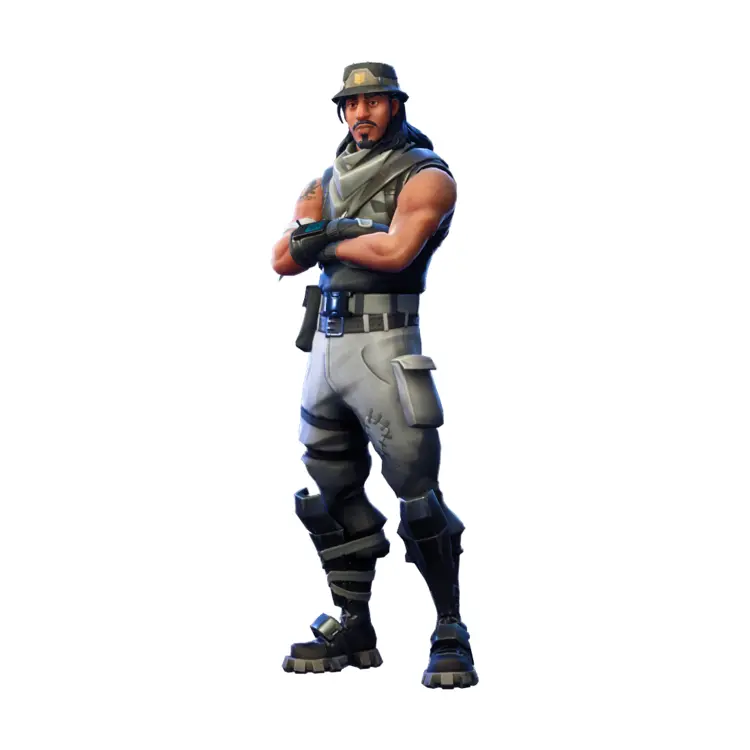 Fortnite Character in Military Outfit