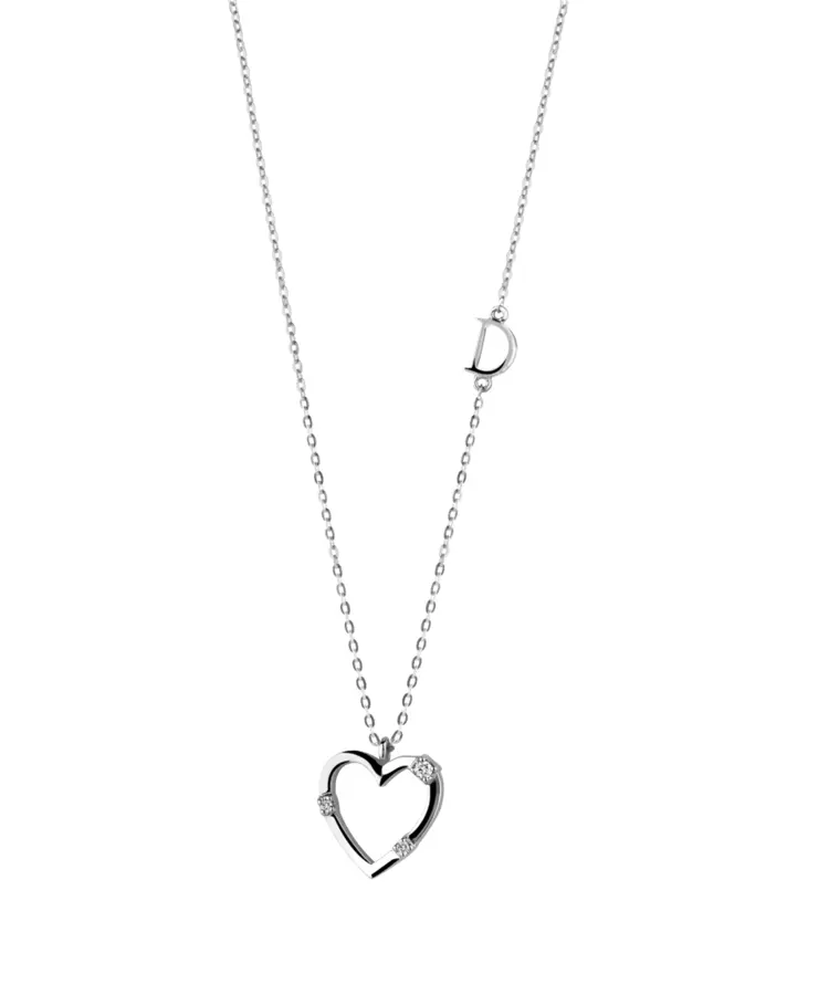 Stylish Heart Pendant Necklace