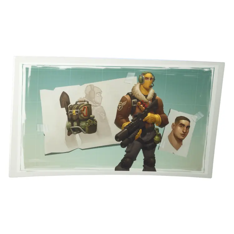 Soldier Character with Equipment